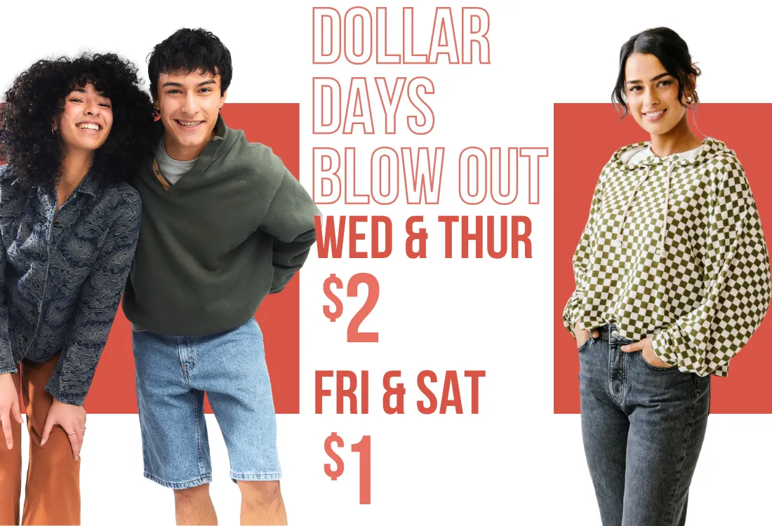 Dollar Days Stamps Blow Out Is Here January 28–31