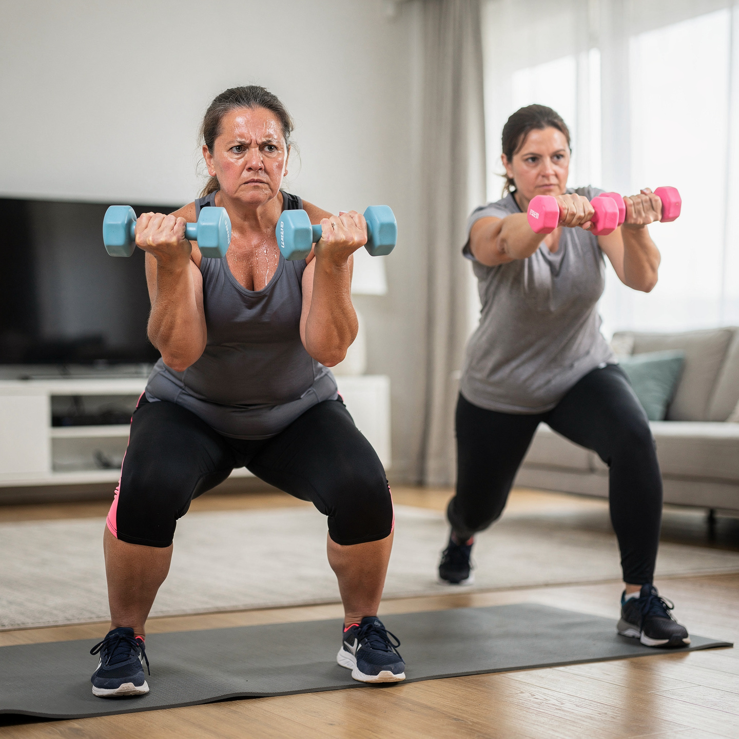 20 Min Dumbbell Workout for Women Over 40