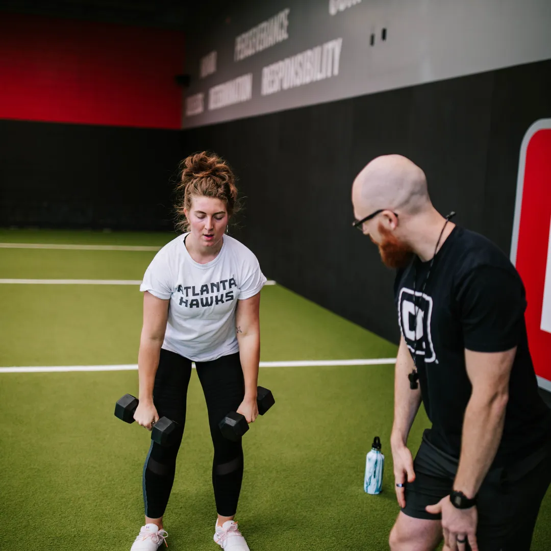 Coach with client
