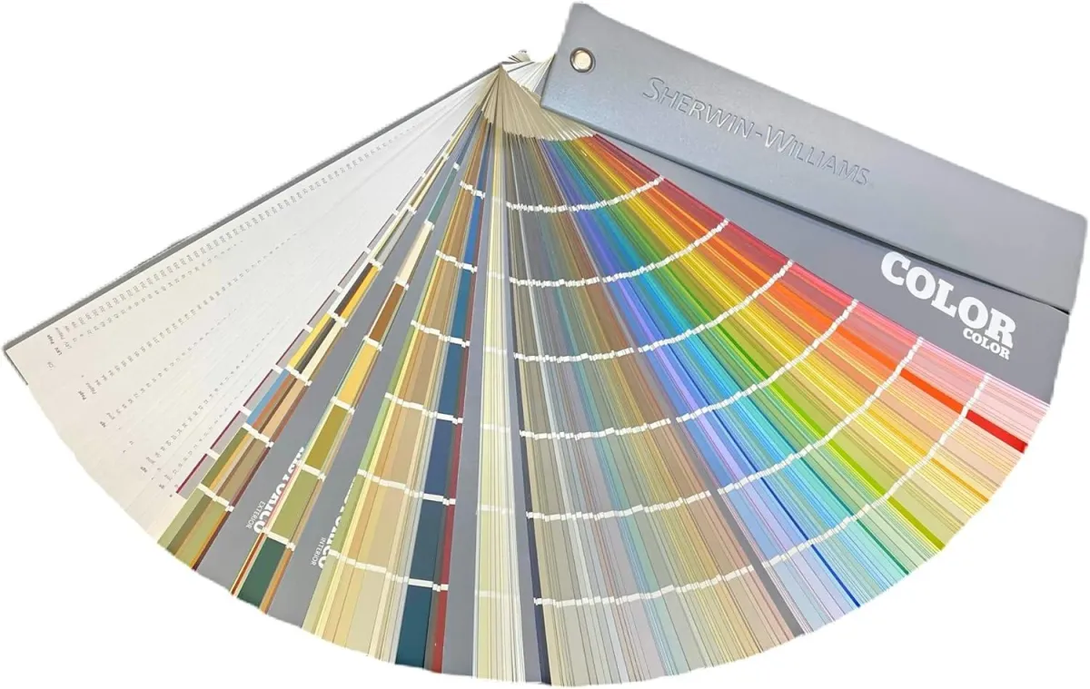 How to Navigate and Choose Colors from a Paint Deck