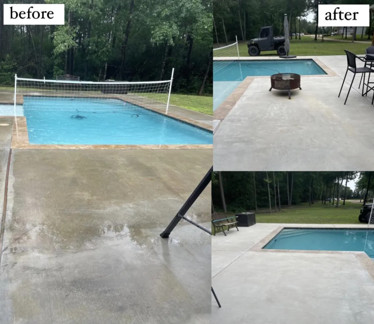 Patio Pressure Washing