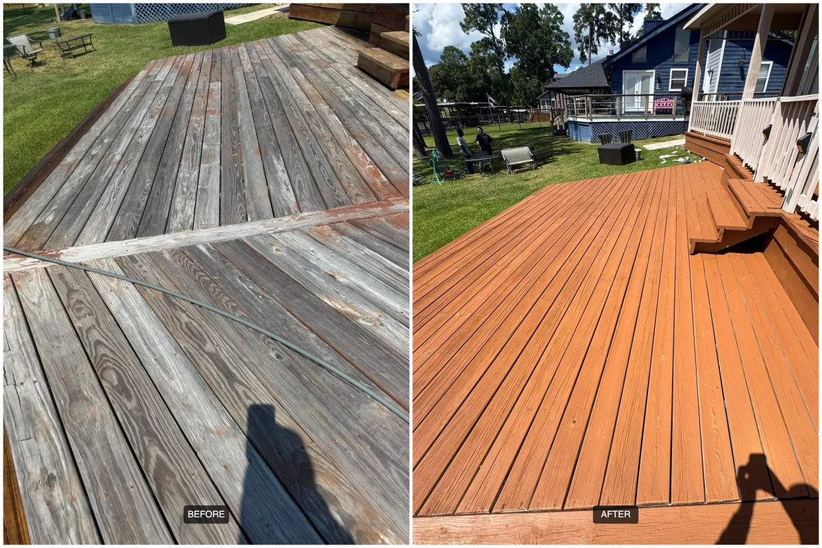 Deck Staining
