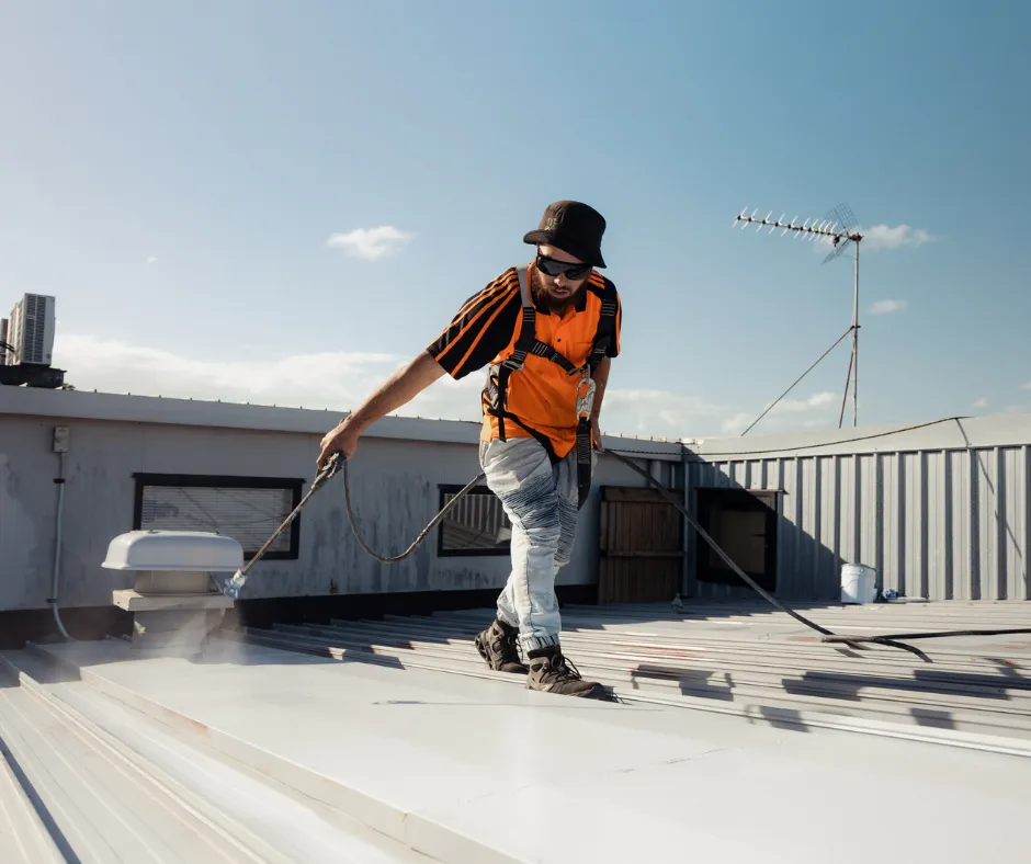 How Kiwiseal Applies Roof Coating Paint in 2025