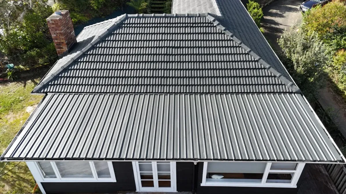 Roof Re-Sealing & Painting Success