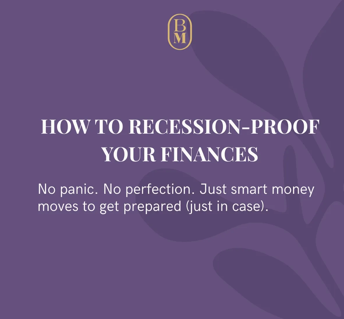 Recession Proof