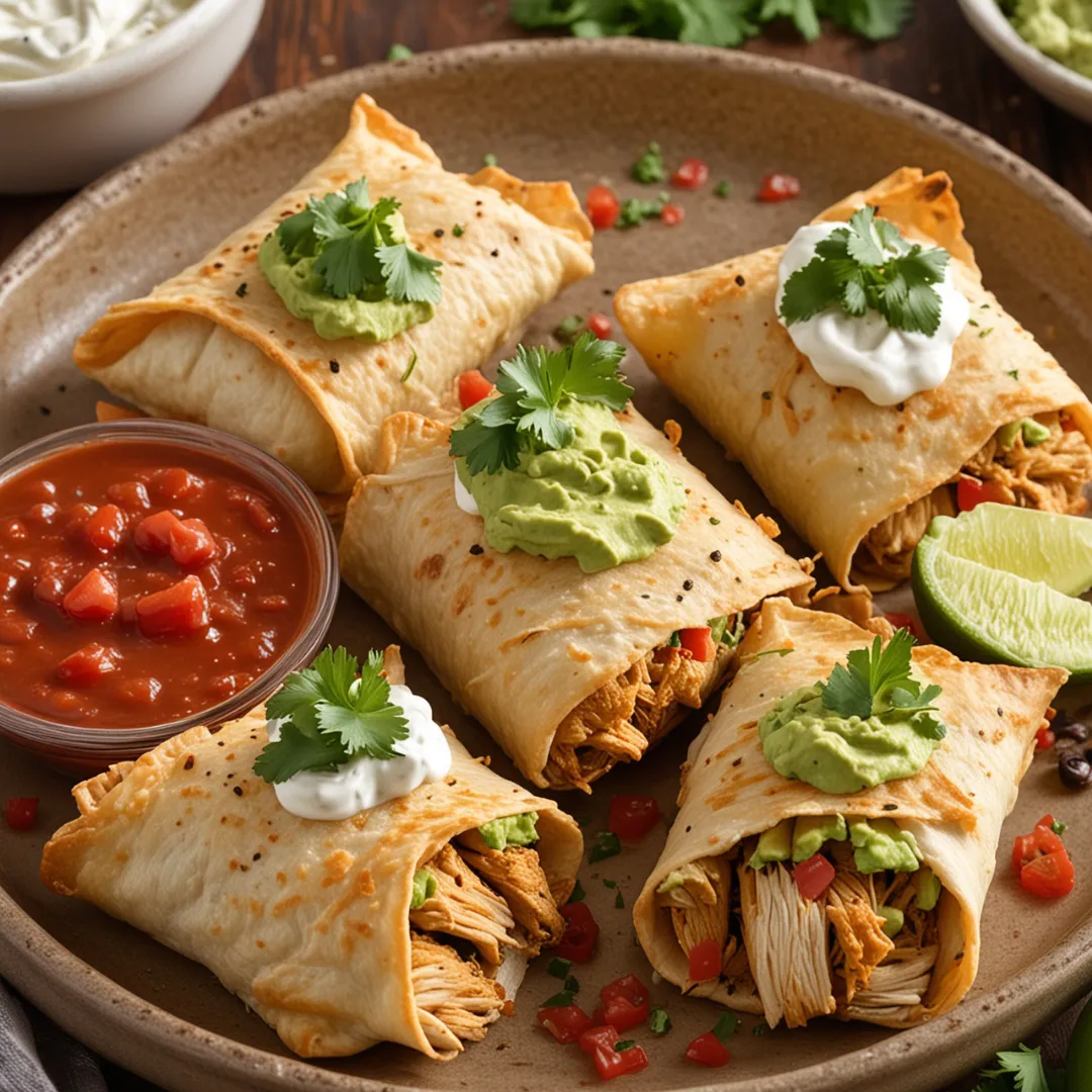 Chi Chi's Healthy Chicken Baked Chimichanga