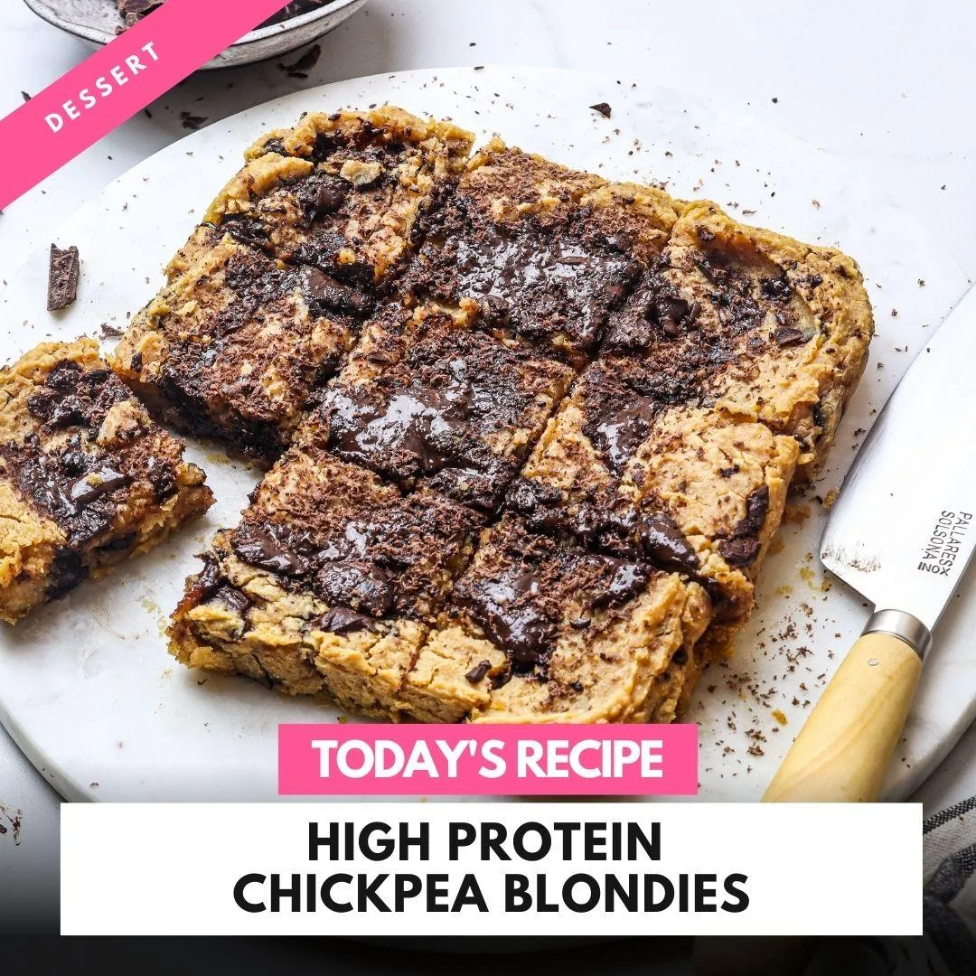 High Protein Blondies Recipe