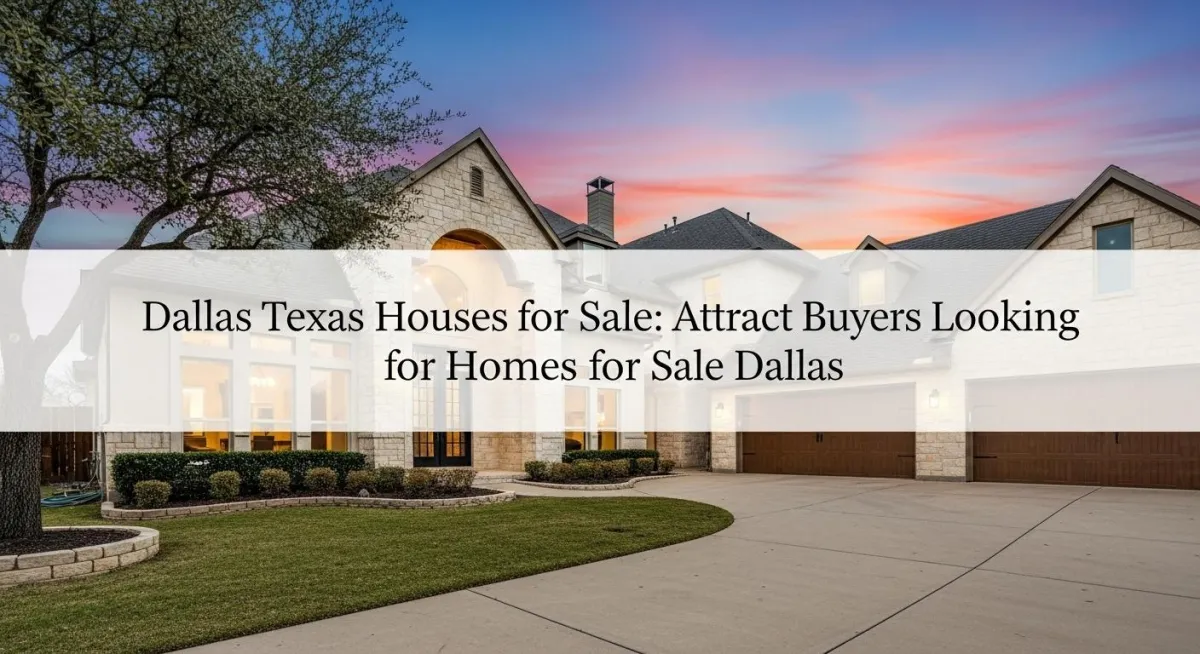 Dallas Texas Houses for Sale