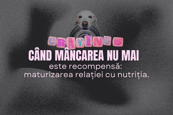 CÂND mâncarea nu mai este recompensă: maturizarea relației cu nutriția