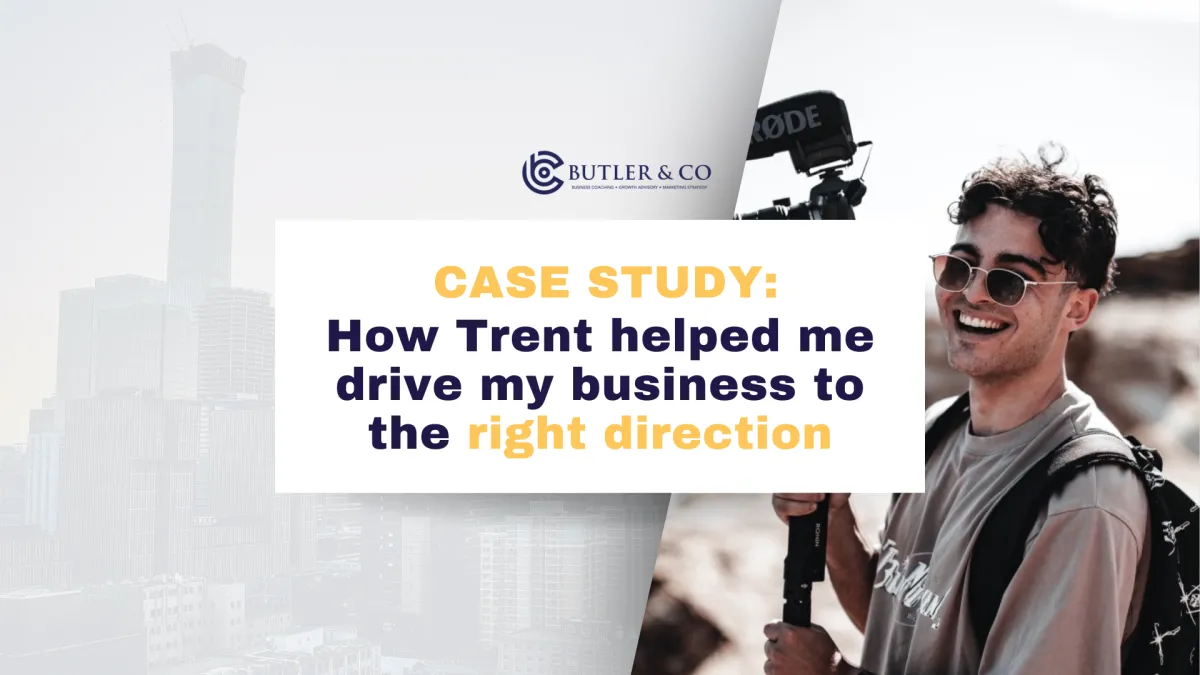 Trent helped me to drive my business to the right direction