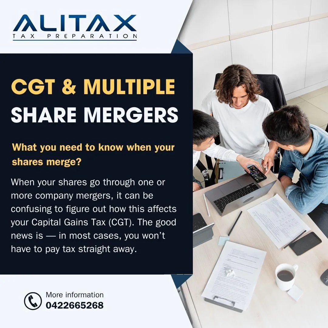  💼 CGT and Multiple Share Mergers