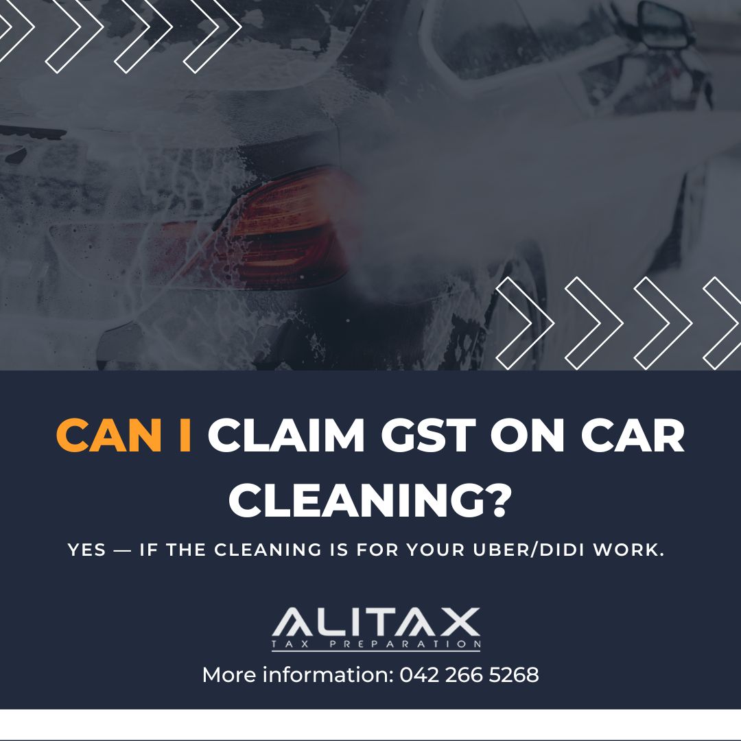 Can I claim GST on car cleaning?