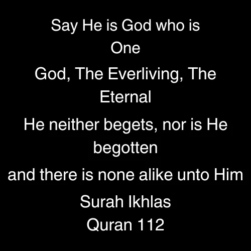 Surah Ikhlas