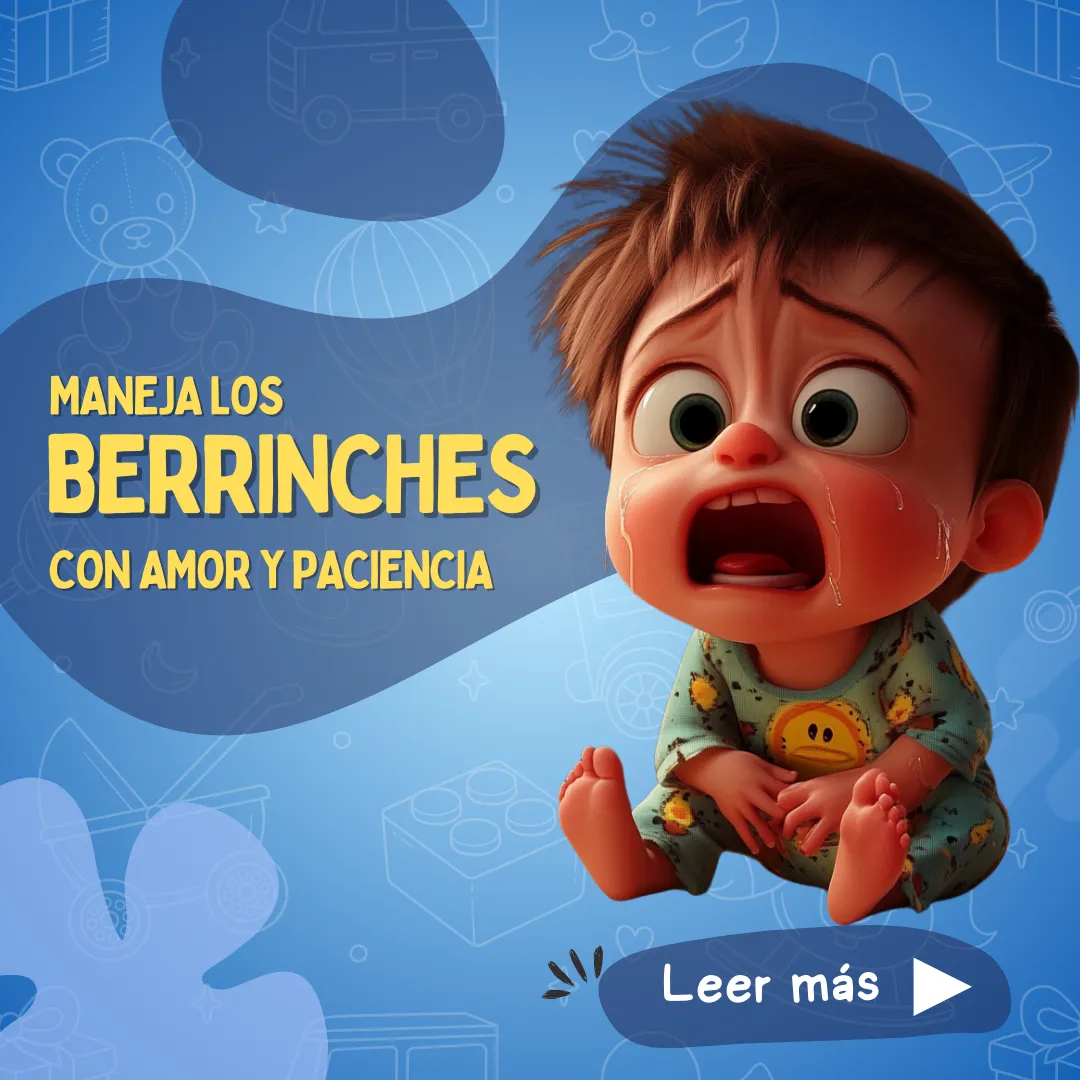 bebe haciendo berrinche