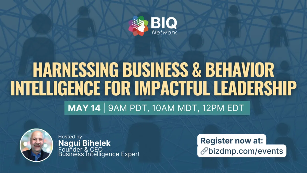 Business & Behavior Intelligence for Impactful Leadership