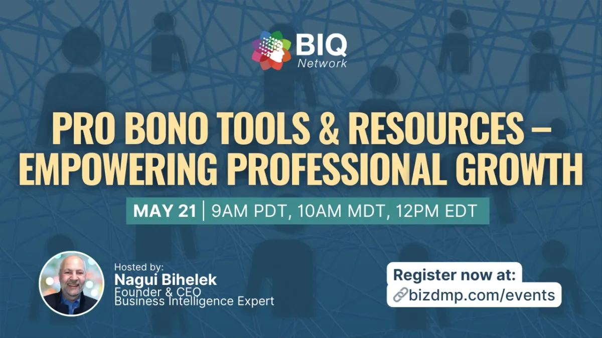 📅 May 21 – Pro Bono Tools to Accelerate Your Growth