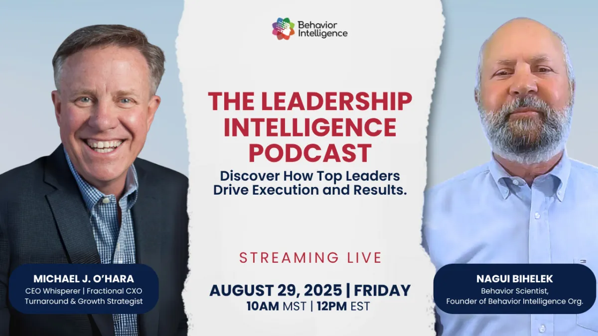 Leadership Intelligence Podcast with Astor Harris
