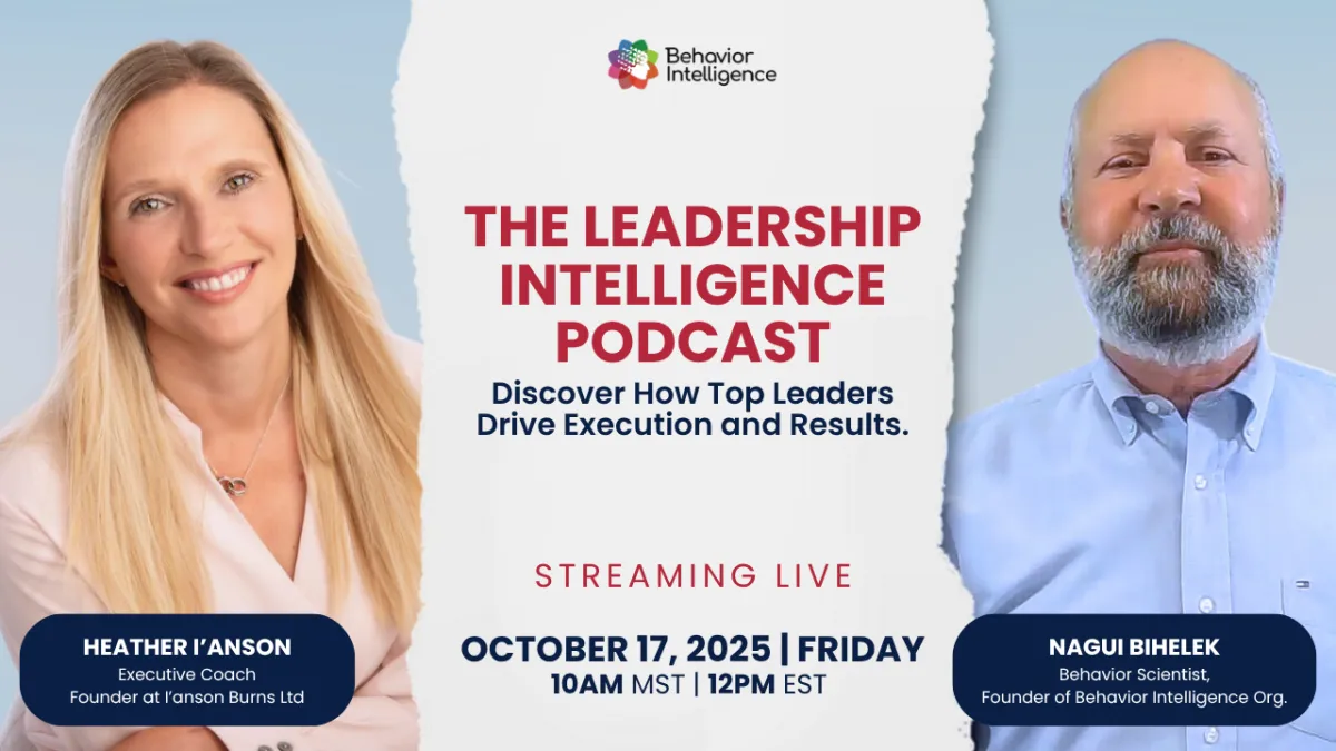 Leadership Intelligence Podcast with Heather I’anson