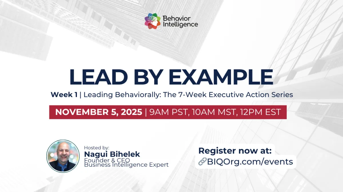 November 5, 2025 - Lead By Example