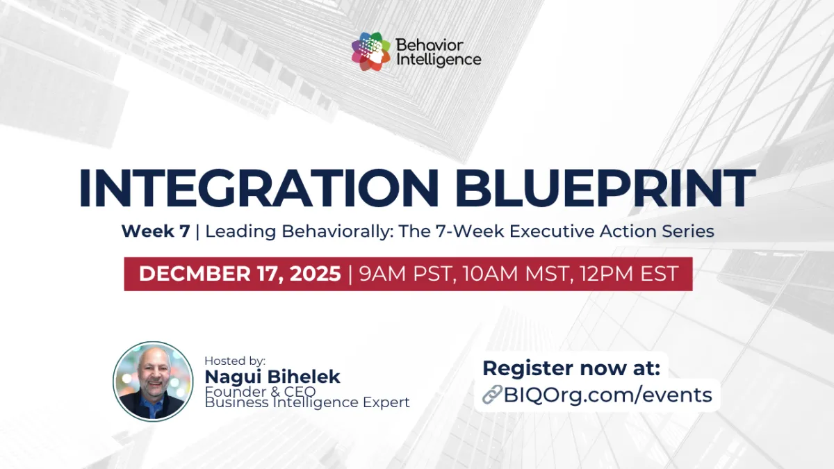 December 17, 2025 - Integration Blueprint