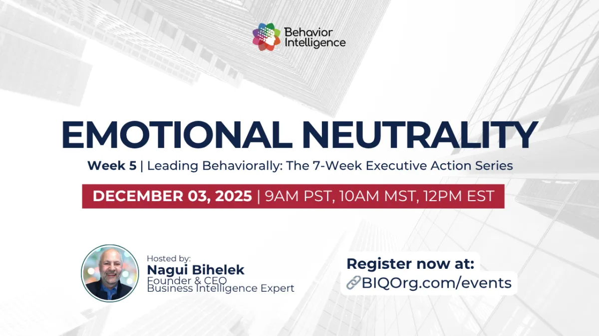 December 3, 2025 - Emotional Neutrality