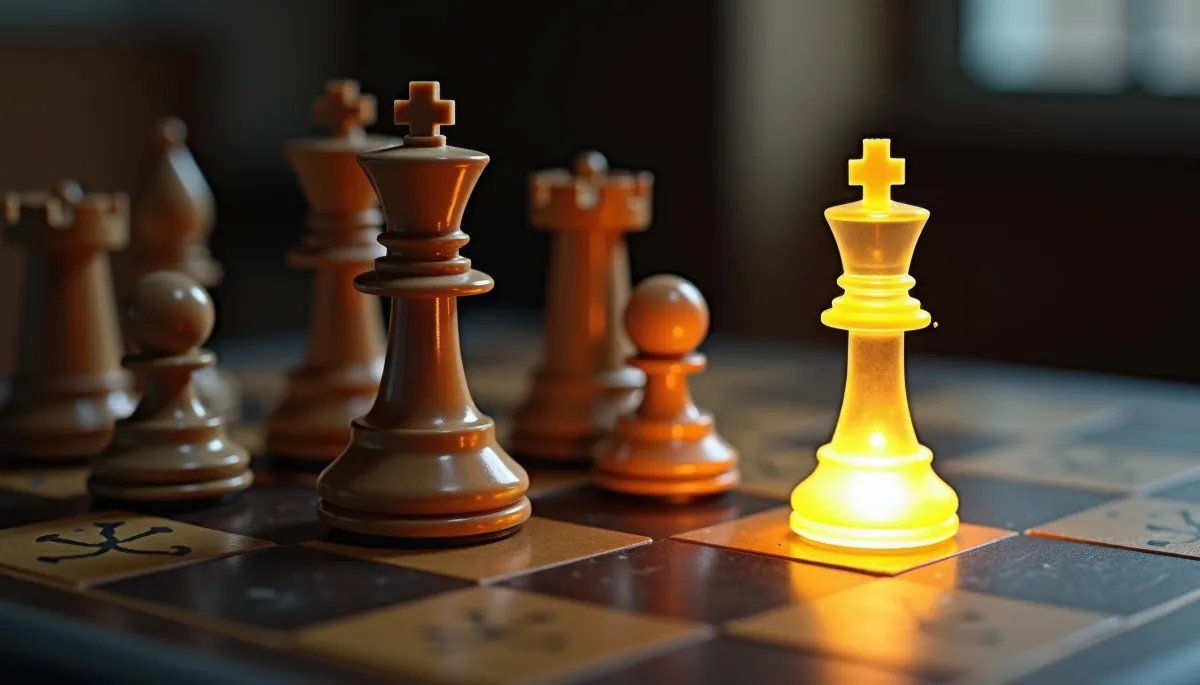 Glowing chess king piece symbolizing Clexi’s standout leadership and innovation among home service platforms, highlighting why Clexi is a smarter choice over Soothe.