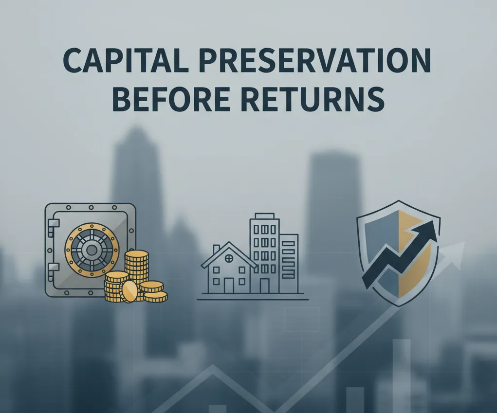 Why We Start With Capital Preservation Before Chasing Returns