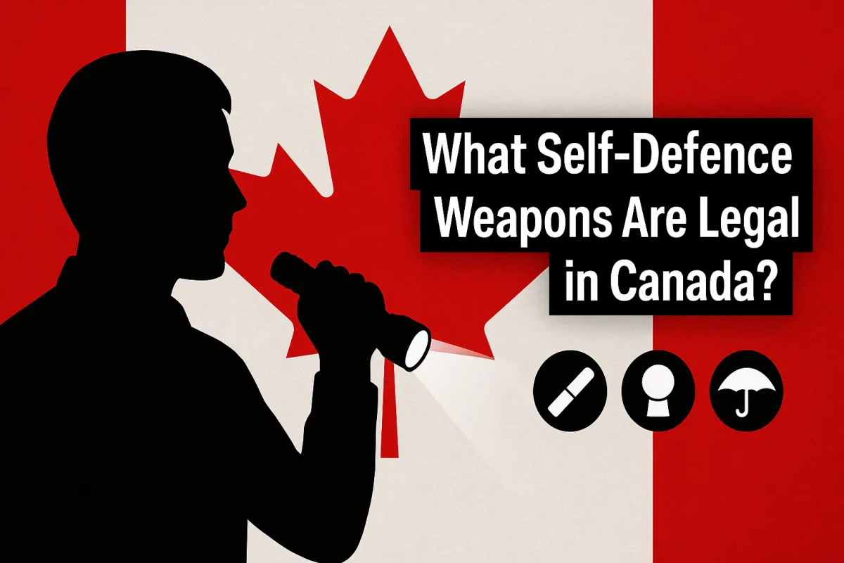 What self-defence weapons are legal in Canada?