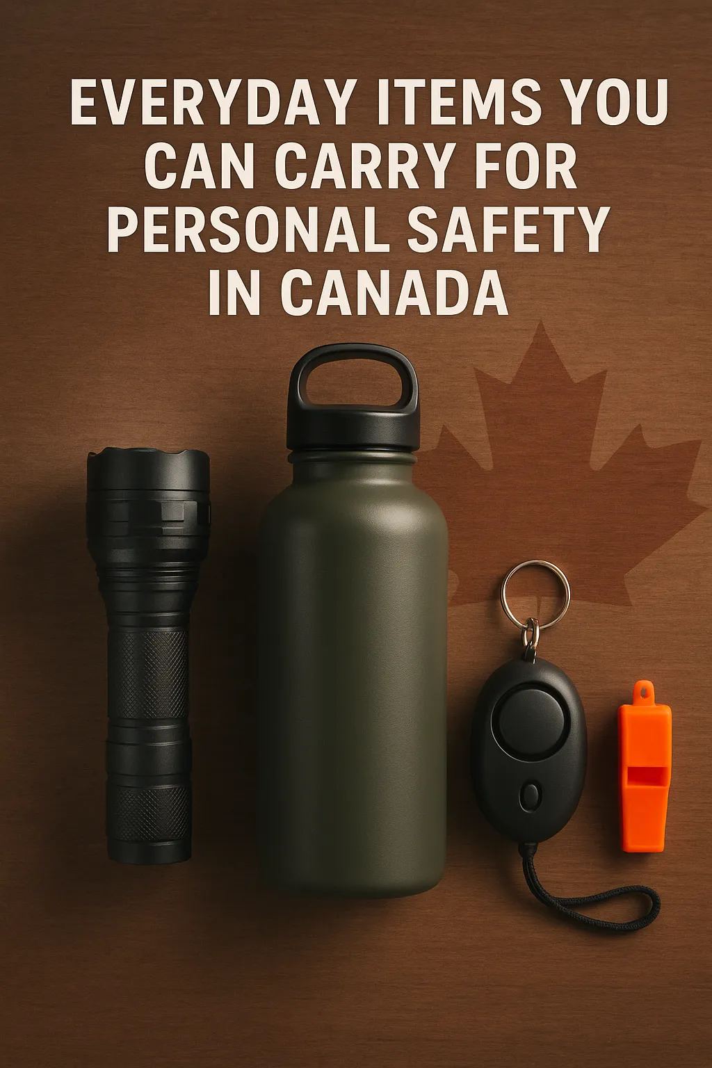 Everyday Items You Can Legally Carry for Self-Defense in Canada