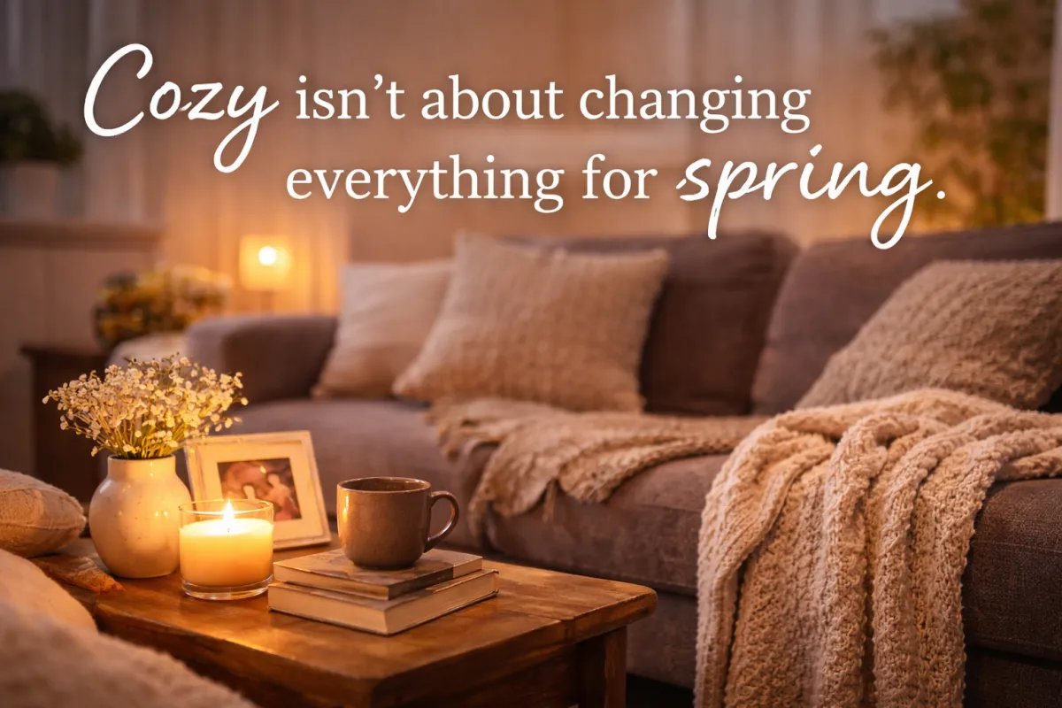 3 Ways to Make Your Living Room More Cozy This Spring
