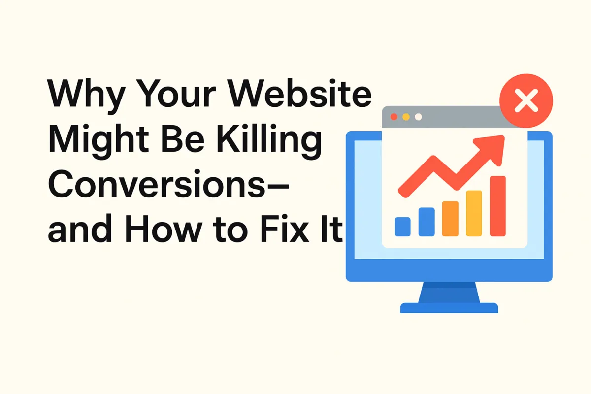 "Why Your Website Might Be Killing Conversions—and How to Fix It"