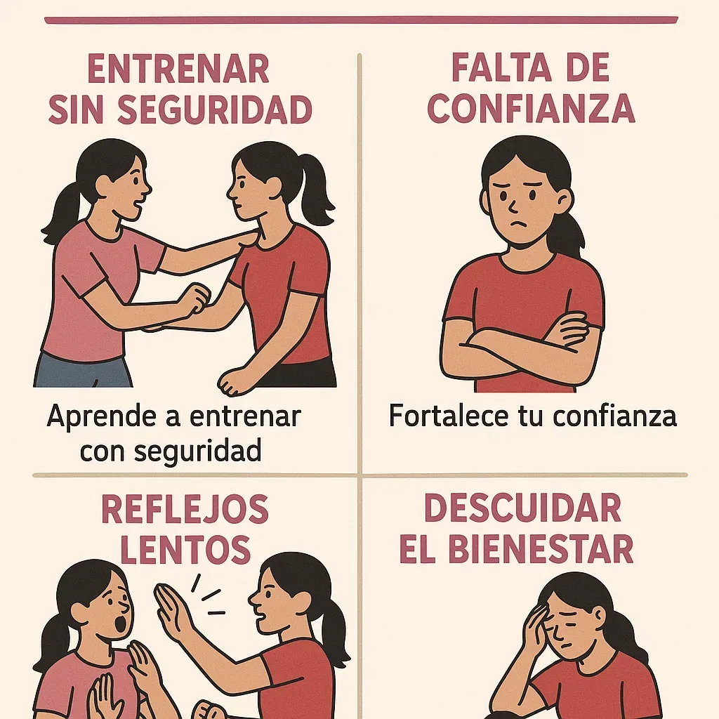 Errores Comunes en Defensa Personal Femenina y Cómo Evitarlos