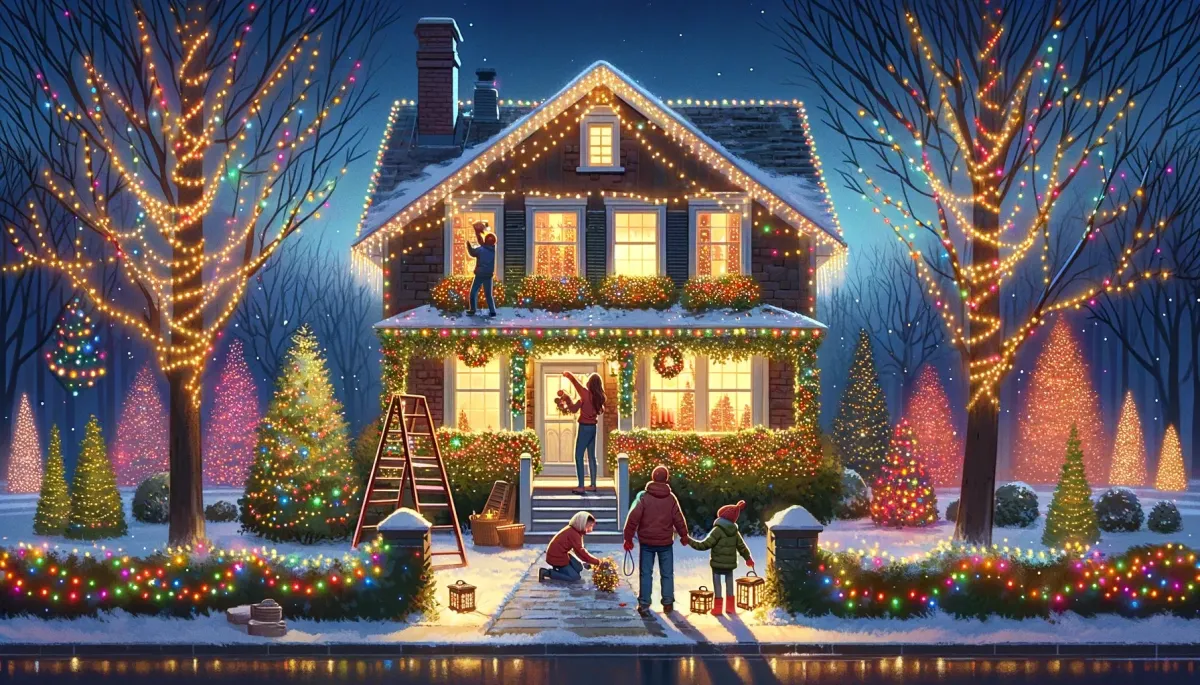 Christmas light decoration guide