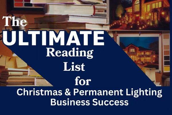 Christmas lights - business sccuess reading books