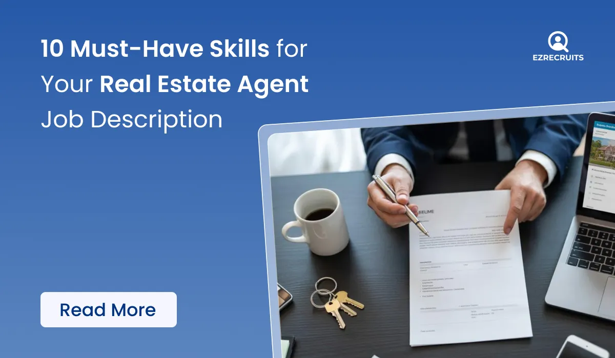 Real estate agent job description