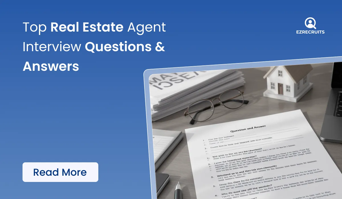 Real Estate Agent Interview Questions