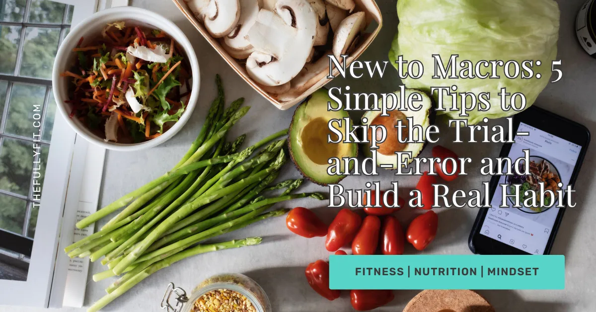 variety of food different macros