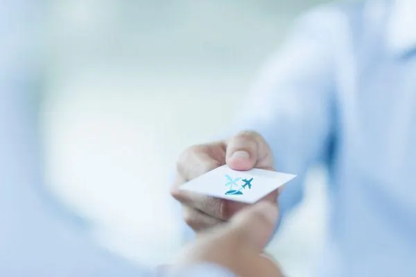 referral business card