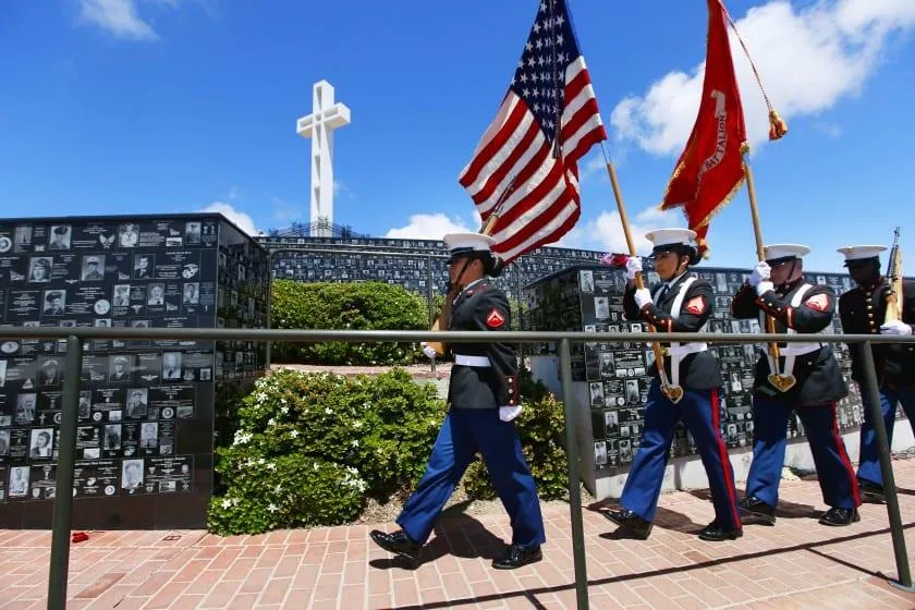 San Diego Union-Tribune on Memorial Day 2019