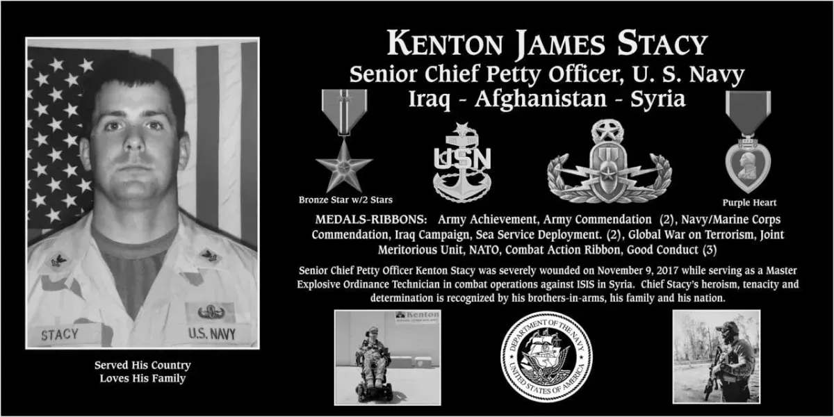 Veteran Kenton James Stacy