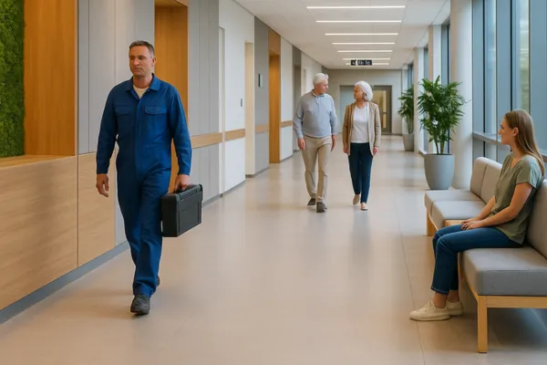 Interieuraankleding ziekenhuis: efficiëntie, comfort en duurzaamheid