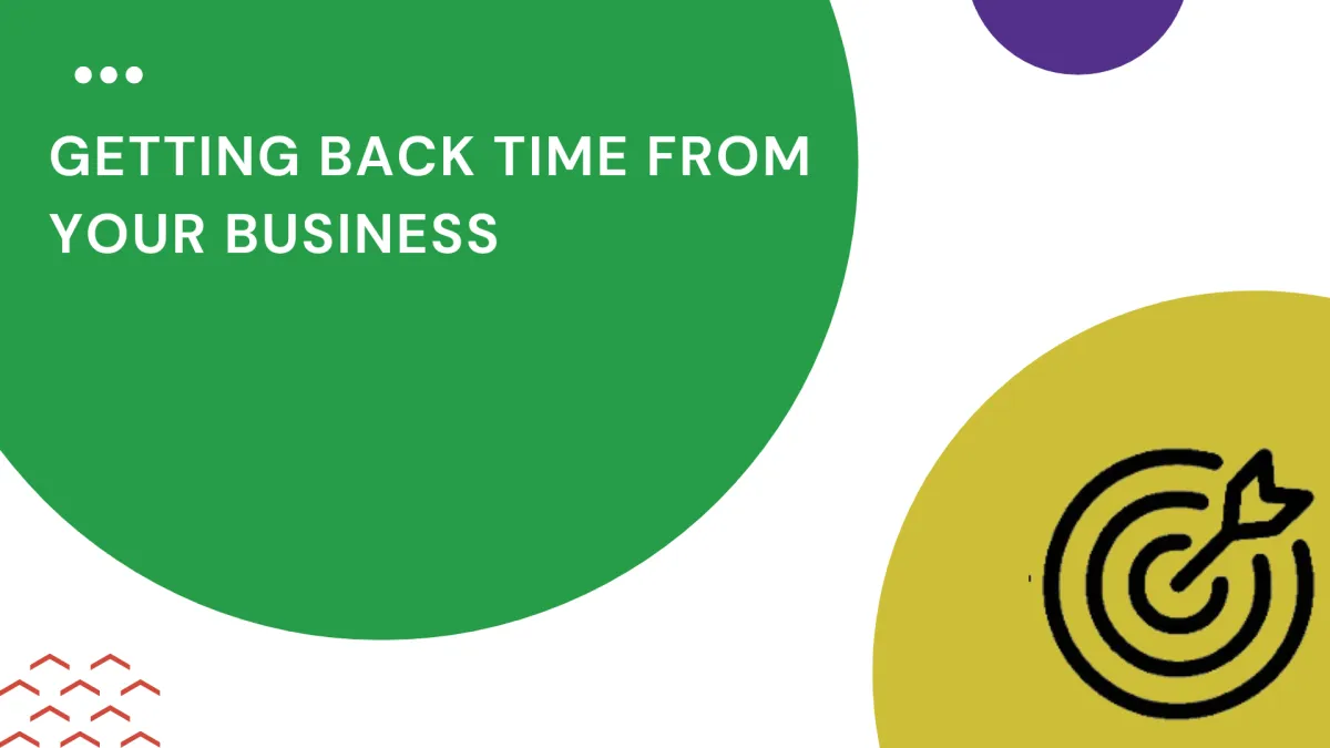 Cover image featuring the title 'Powerful Planning: Getting Back Time From Your Business' in Meta Excellence branding, introducing an article on creating efficient plans to save time and enhance business success.