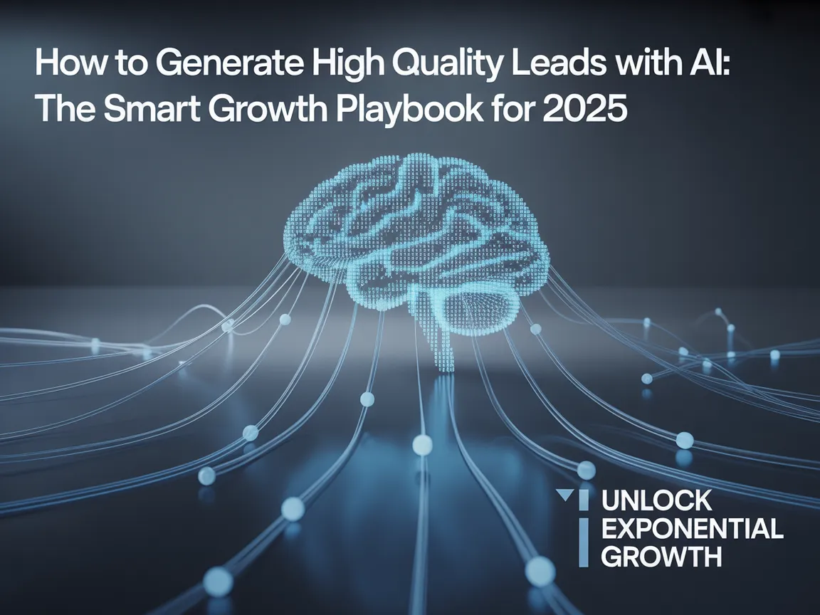how to generate high quality leads with ai
