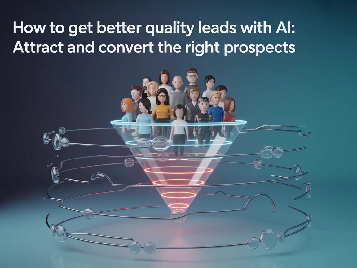 better quality leads with ai