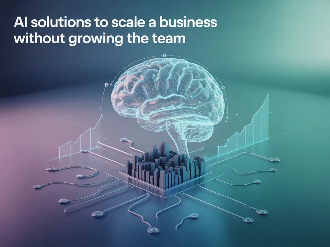 AI solutions to scale a business without growing the team