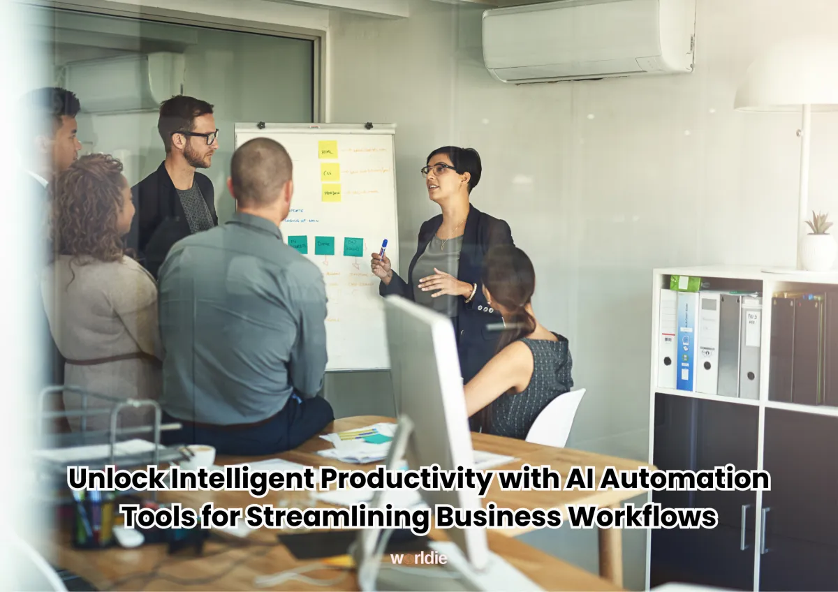 AI automation tools for streamlining business workflows