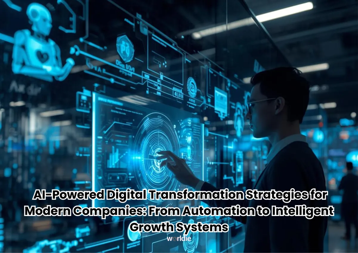 AI-powered digital transformation strategies for modern companies