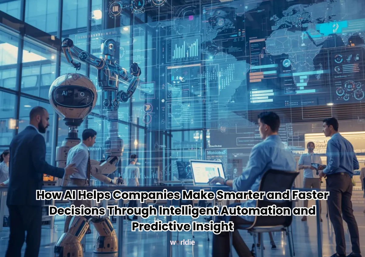 How AI Helps Companies Make Smarter and Faster Decisions Through Intelligent Automation and Predictive Insight