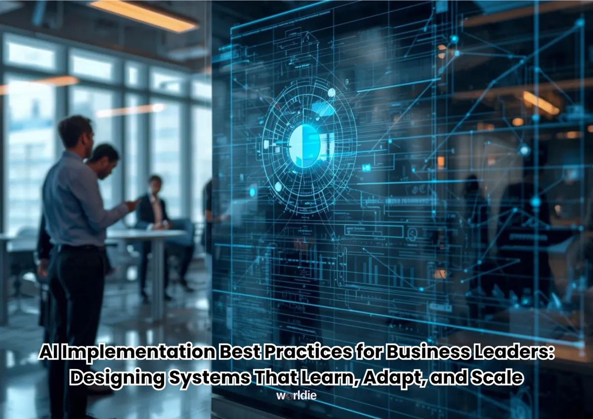 AI Implementation Best Practices for Business Leaders: Designing Systems That Learn, Adapt, and Scale