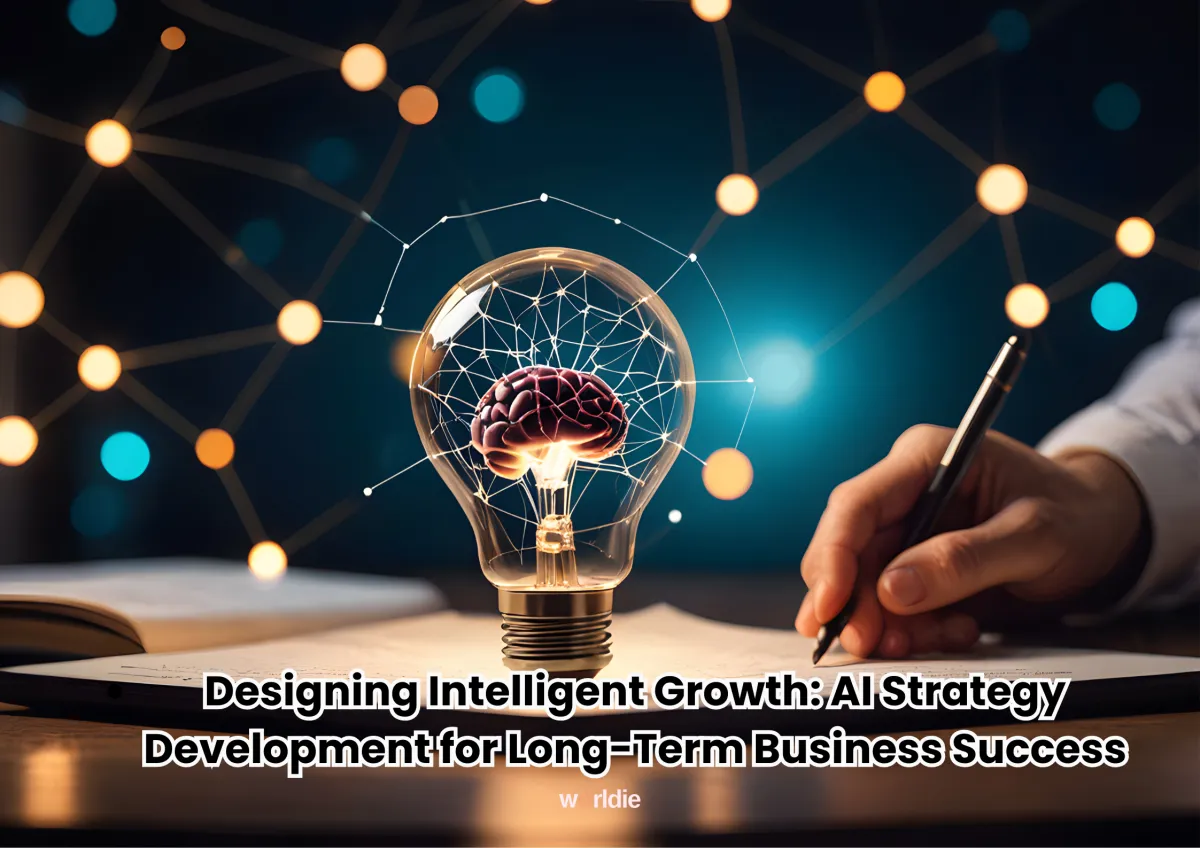 AI strategy development for long-term business success